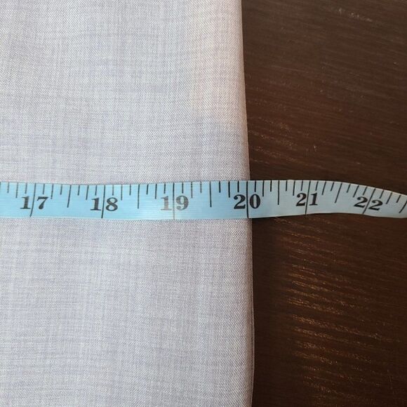 Chambray Grey-Blue Off-Shoulder Ruffle Dress - NWT - M - Picture 9 of 13